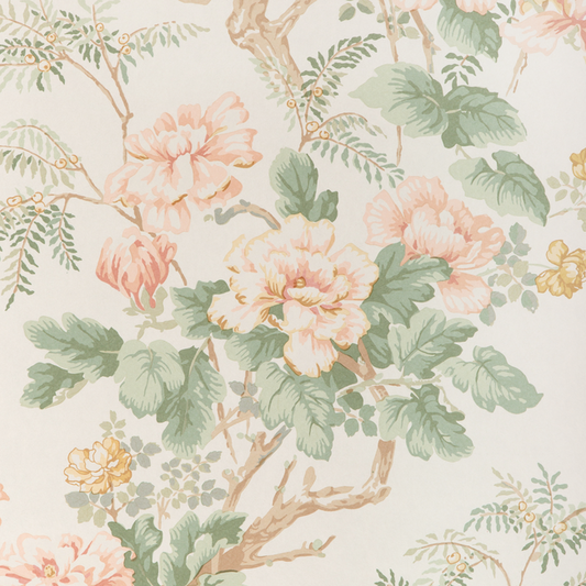 Lee Jofa - Chinese Peony wallpaper - Blush - P2023118.73.0