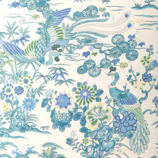Lee Jofa - Sakura Paper - Teal - P2023124.353.0