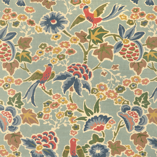 Lee Jofa - Posy Paper - Aqua/Ivy - P2023127.353.0