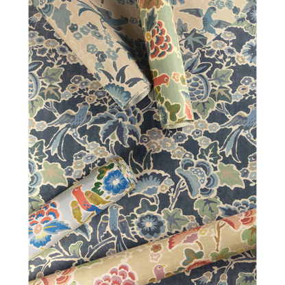 Lee Jofa - Posy Paper - Aqua/Ivy - P2023127.353.0
