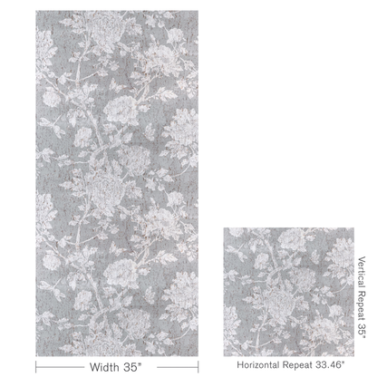 Brunschwig & Fils - Les Pivoines - Grey - P8020109.11.0