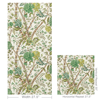 Brunschwig & Fils - Luberon - Green/Leaf - P8022100.333.0