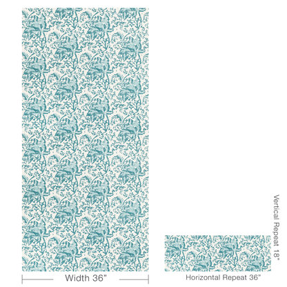 Brunschwig & Fils - Weymouth - Aqua - P8022102.1313.0
