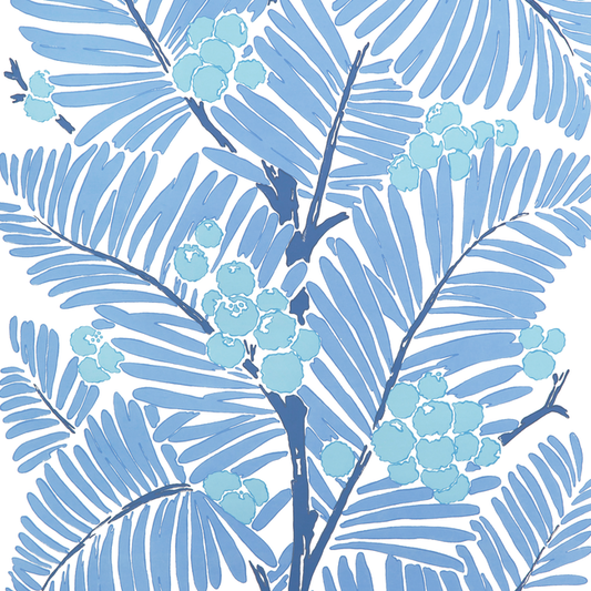 Brunschwig & Fils - Palmar - Blue - P8022108.5.0