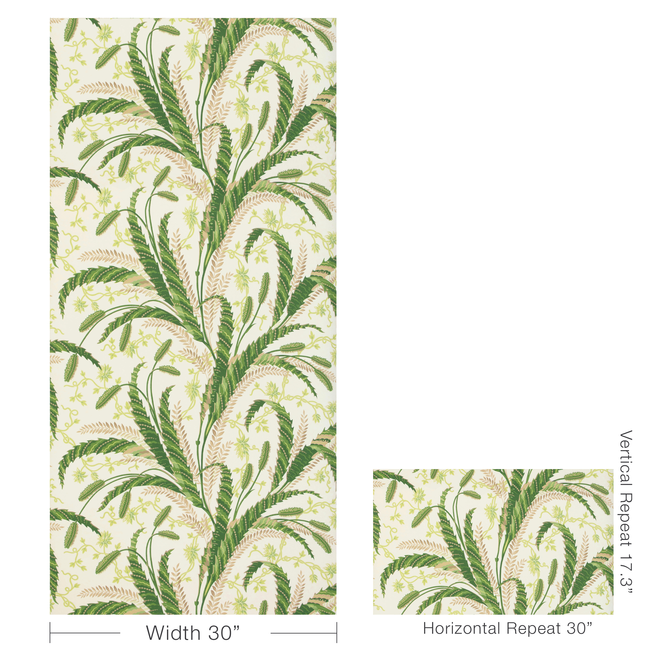 brunschwig & fils - vernay - green - p8023101.3.0