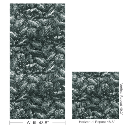 Brunschwig & Fils - Feuilles De Bananier - Gris - P8023109.21.0