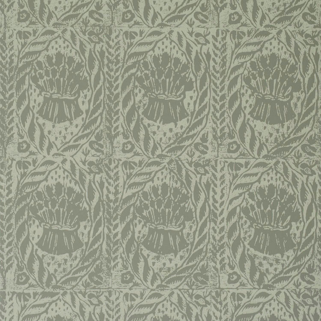 lee jofa - cornstooks wallpaper - french grey - pbfc-3516.11.0