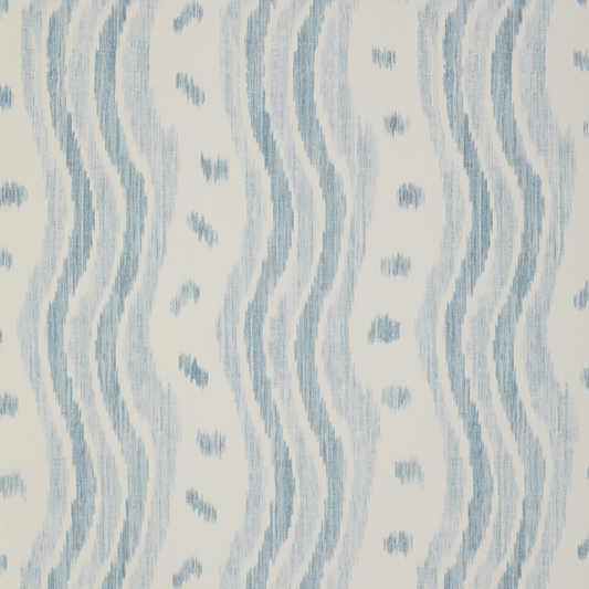 Lee Jofa - Ikat Stripe wallpaper - Pale Blue - PBFC-3531.1115.0