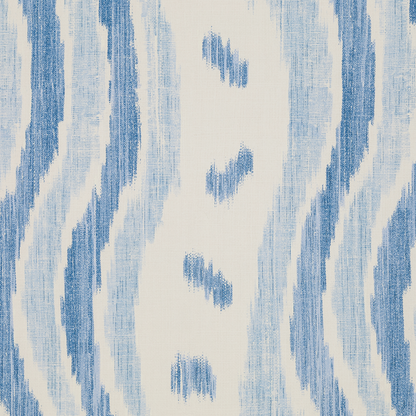 Lee Jofa - Ikat Stripe wallpaper - Azure - PBFC-3531.155.0