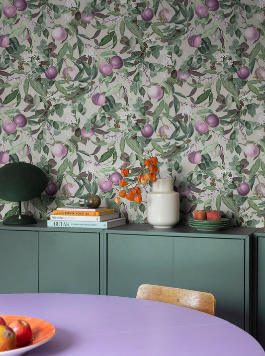 Peach Valley, Lilac - R17991 - Sandberg Wallpaper