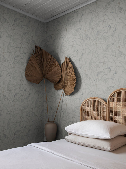 Anna Misty Blue - S10108 - Sandberg Wallpaper