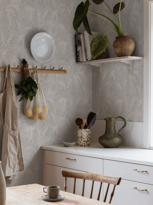 idun mineral grey - s10207 - sandberg wallpaper