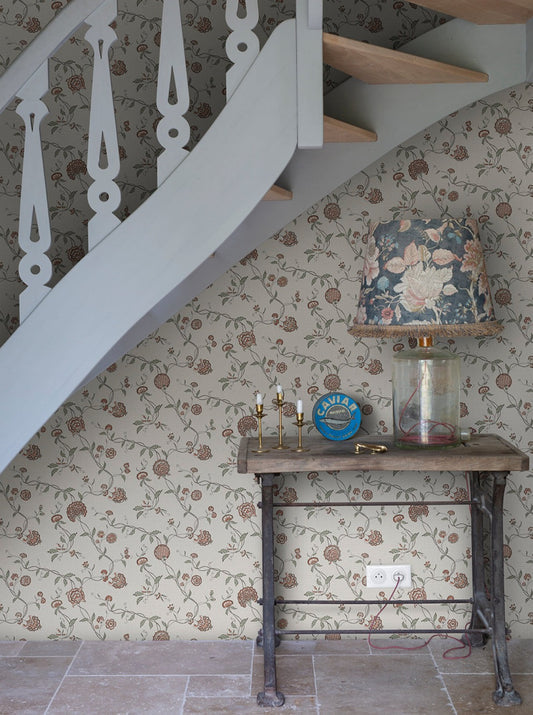 Adelaide Terracotta - S10266 - Sandberg Wallpaper