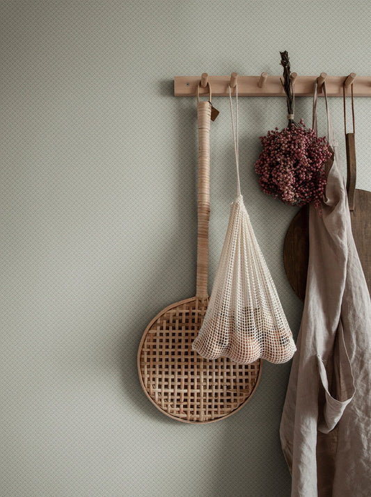 Valv Sage Green - S10299 - Sandberg Wallpaper