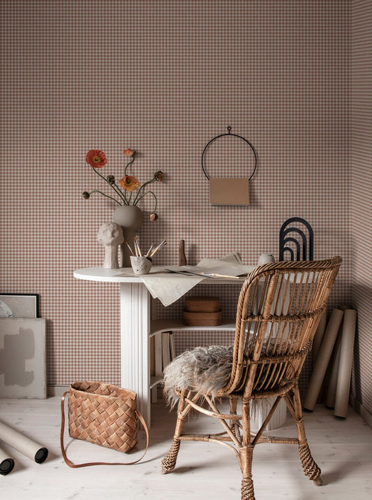 ruta terracotta - s10320 - sandberg wallpaper