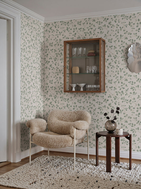 Bokskog Garden Green - S10322 - Sandberg Wallpaper