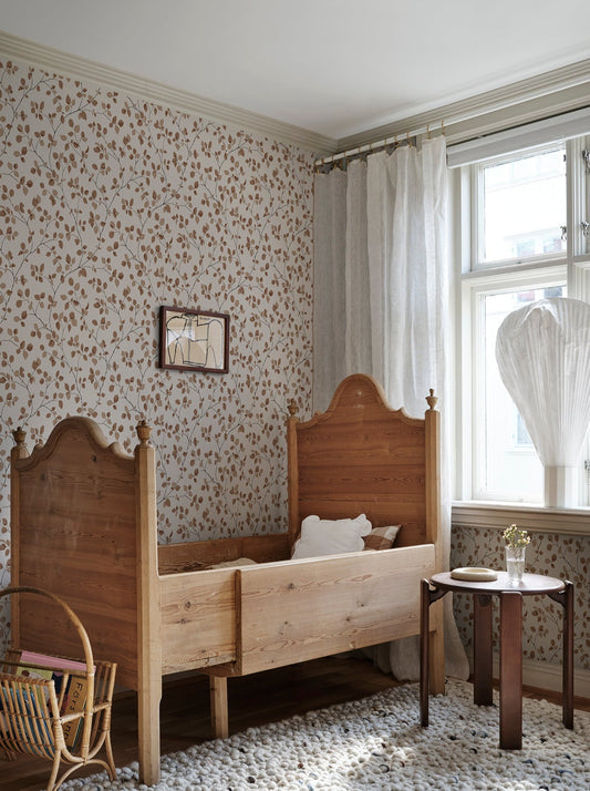 Bokskog Terracotta - S10324 - Sandberg Wallpaper