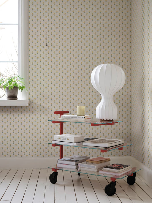 betty yellow - s10373 - sandberg wallpaper