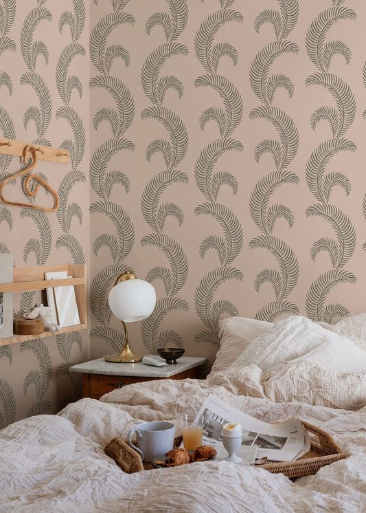 jasmine, pink - s10441 - sandberg wallpaper