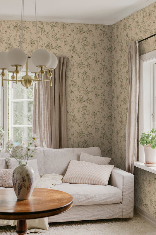 lovisa, pink - s10506 - sandberg wallpaper