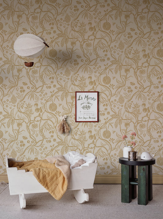 tree of life, honey - s10616 - sandberg wallpaper