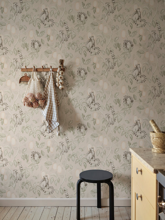 Elliot, Sandstone - S10633 - Sandberg Wallpaper