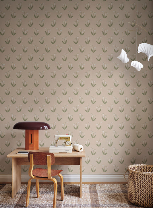 Lilly, Blush - S10635 - Sandberg Wallpaper