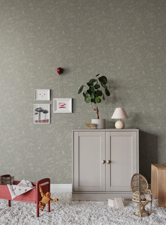 hollie, misty blue - s10640 - sandberg wallpaper