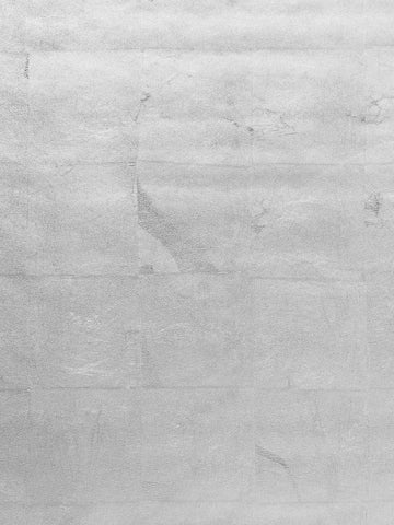 Scalamandre - Silver Leaf Silver Metal Wallpaper - SC 0001WP88335