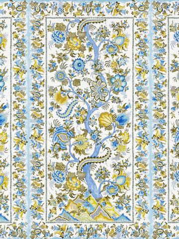 Scalamandre - Metropolitan Palampore Sky and Sunlight Mural Mural - SC 0001WP88567