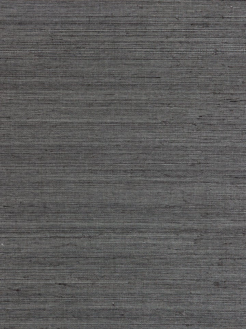 Scalamandre - Metal Sisal Pewter Wallpaper - SC 0003WP88338