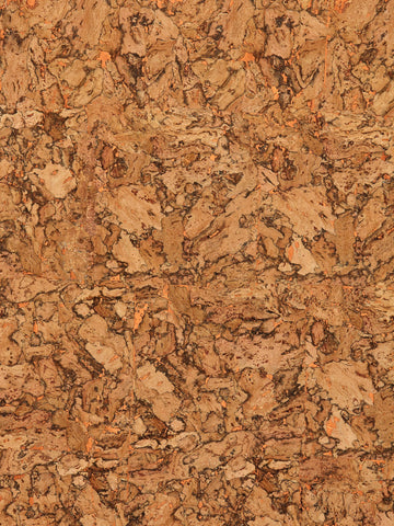 Scalamandre - Cork Glimmer Natural and Copper Wallpaper - SC 0003WP88345