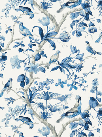scalamandre - belize porcelain wallpaper - sc 0003wp88381