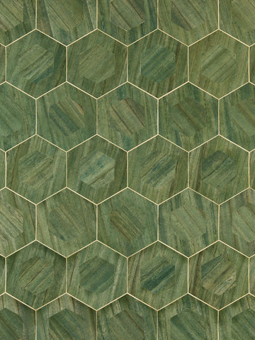 scalamandre - hexad verdant wallpaper - sc 0003wp88476