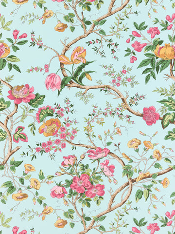 Scalamandre - Persephone Spring Sky Wallpaper - SC 0003WP88563
