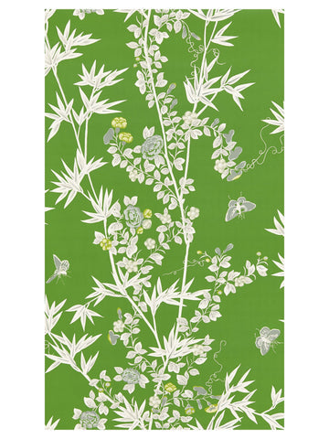 scalamandre - jardin de chine jade wallpaper - sc 0004wp88375