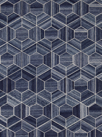 scalamandre - hive slub peppercorn wallpaper - sc 0004wp88470