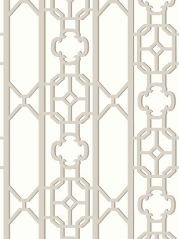 scalamandre - joanna fret taupe wallpaper - sc 0004wp88582d