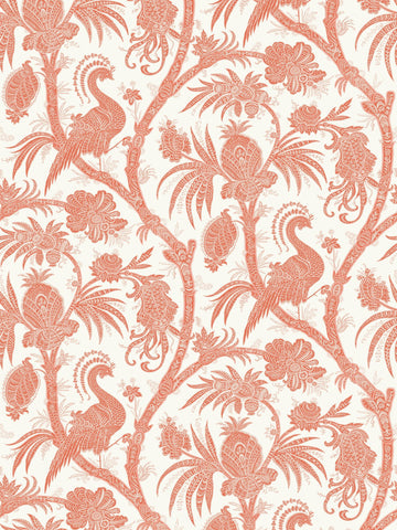 Scalamandre - Balinese Peacock Mandarin Wallpaper - SC 0005WP88355