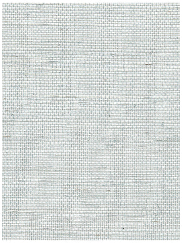 scalamandre - sisal metallic aquamarine wallpaper - sc 0006g1194
