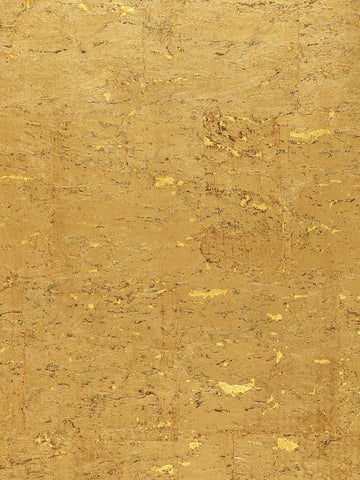 Scalamandre - Metal Cork Gilt Wallpaper - SC 0006WP88336
