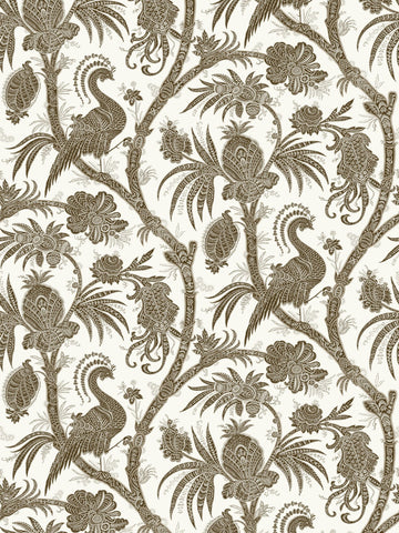 scalamandre - balinese peacock java wallpaper - sc 0007wp88355
