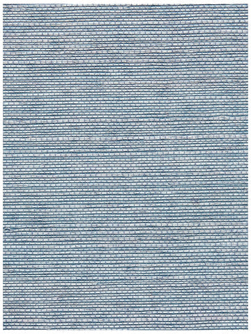 scalamandre - sisal blue heather wallpaper - sc 0032g1193