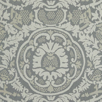 t10840 | earl damask, heritage thibaut wallpaper