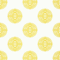 T36168 | Halie Circle, Enchantment Thibaut Wallpaper
