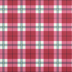 DOUGLAS PLAID - Red - Thibaut - T44070 - STRIPES & CHECKS RESOURCE