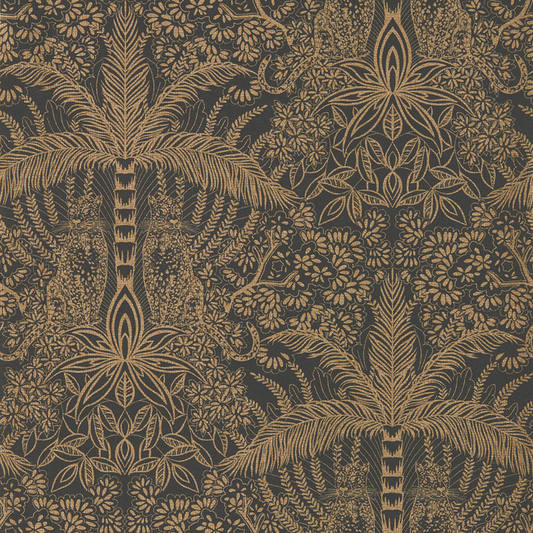Clarke & Clarke - Leopardo - Antique/Noir wallpaper - W0141/01.CAC.0