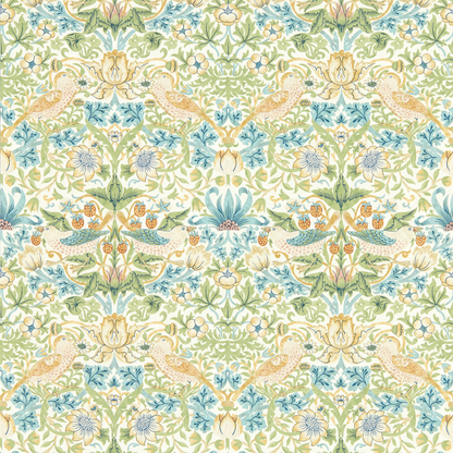 Clarke & Clarke - Strawberry Thief - Apple wallpaper - W0171/01.CAC.0