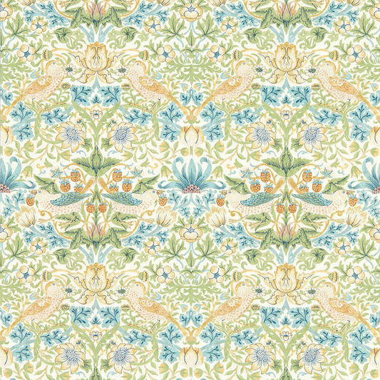 Clarke & Clarke - Strawberry Thief - Apple wallpaper - W0171/01.CAC.0