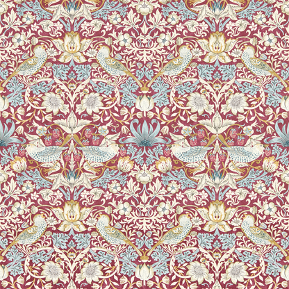 Clarke & Clarke - Strawberry Thief - Plum wallpaper - W0171/04.CAC.0